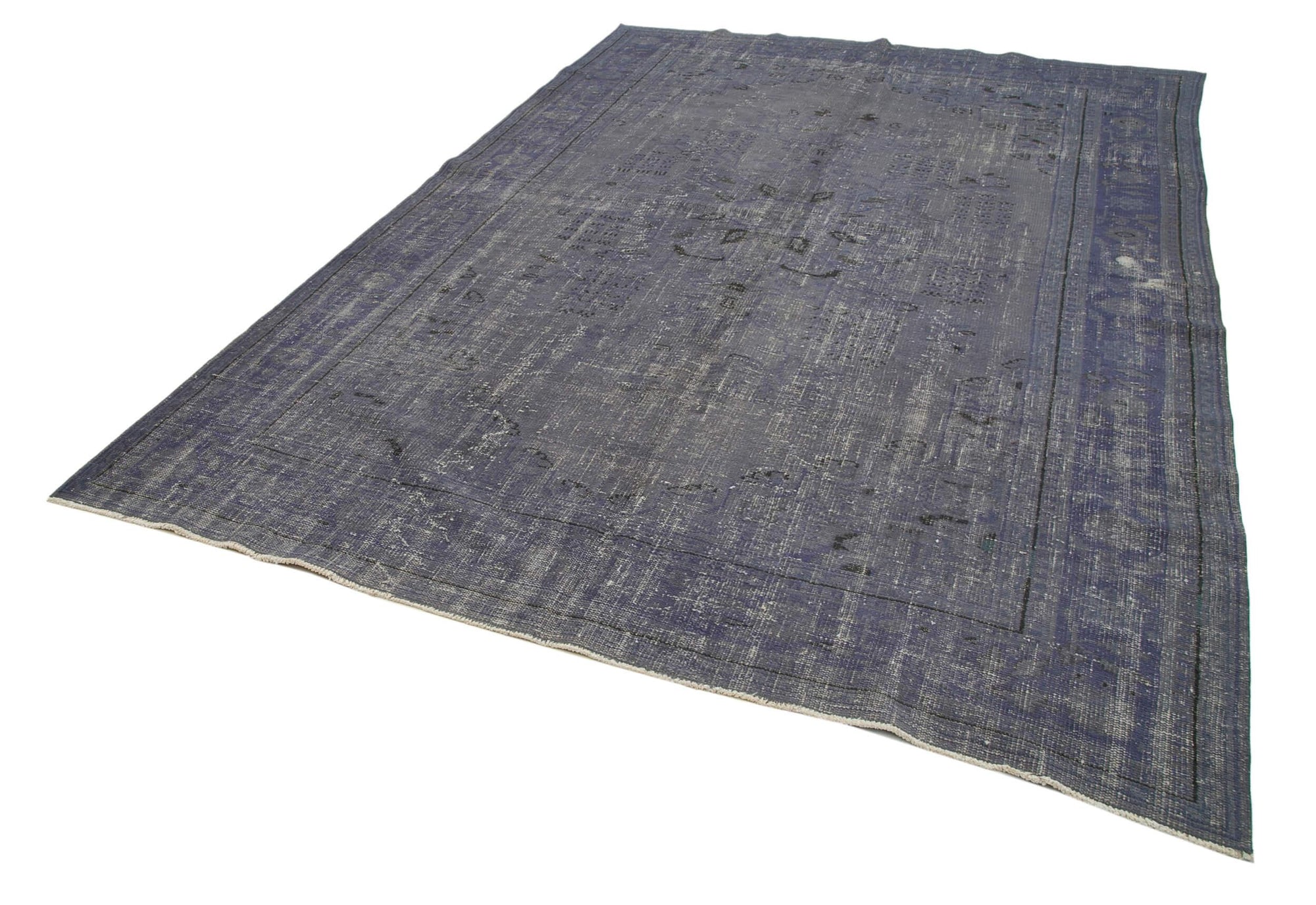 7 x 11 Grey Overdyed Rug - 3688