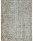 6 x 9 Grey Overdyed Rug - 3691