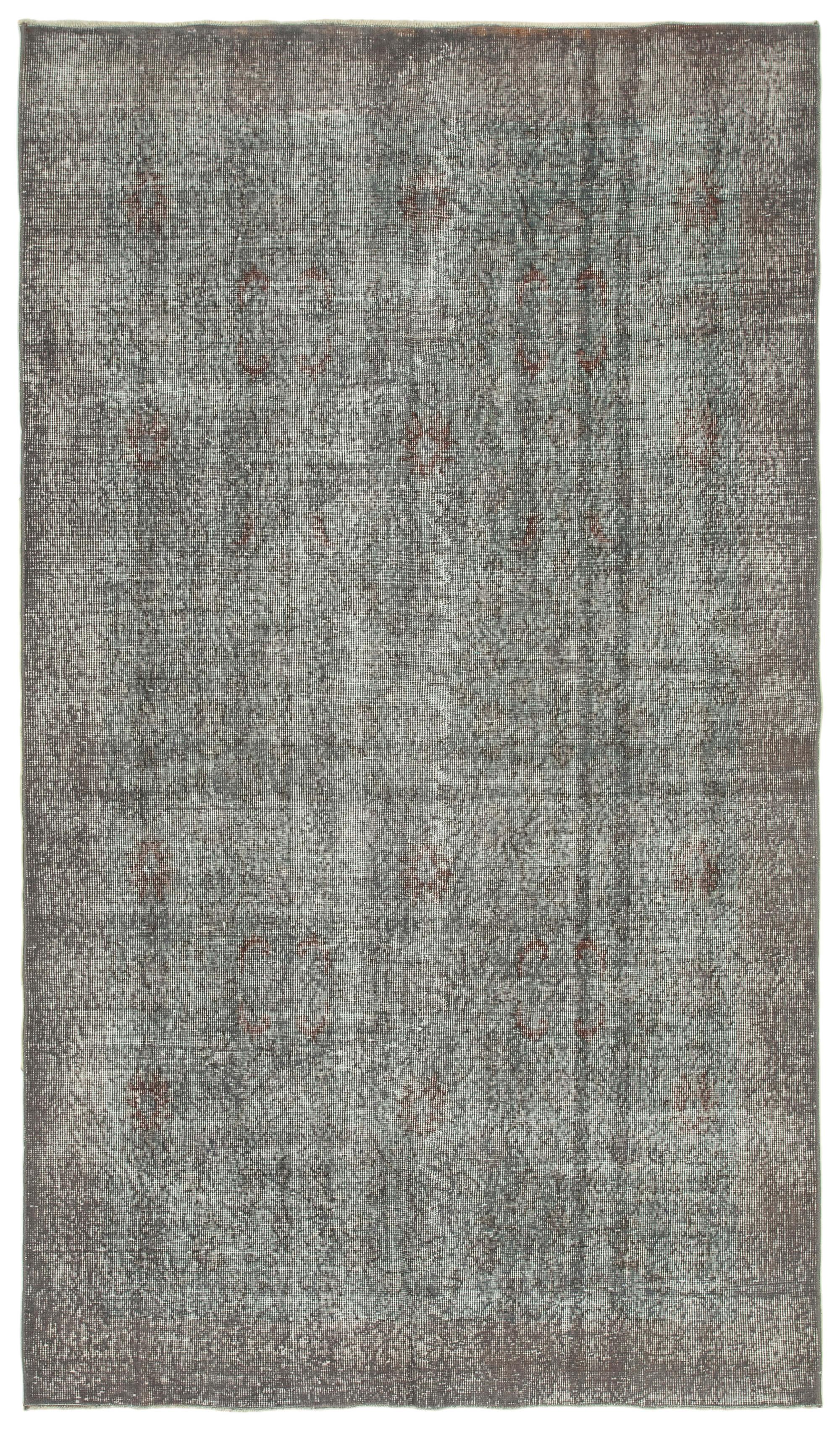 5 x 8 Grey Overdyed Rug - 3693