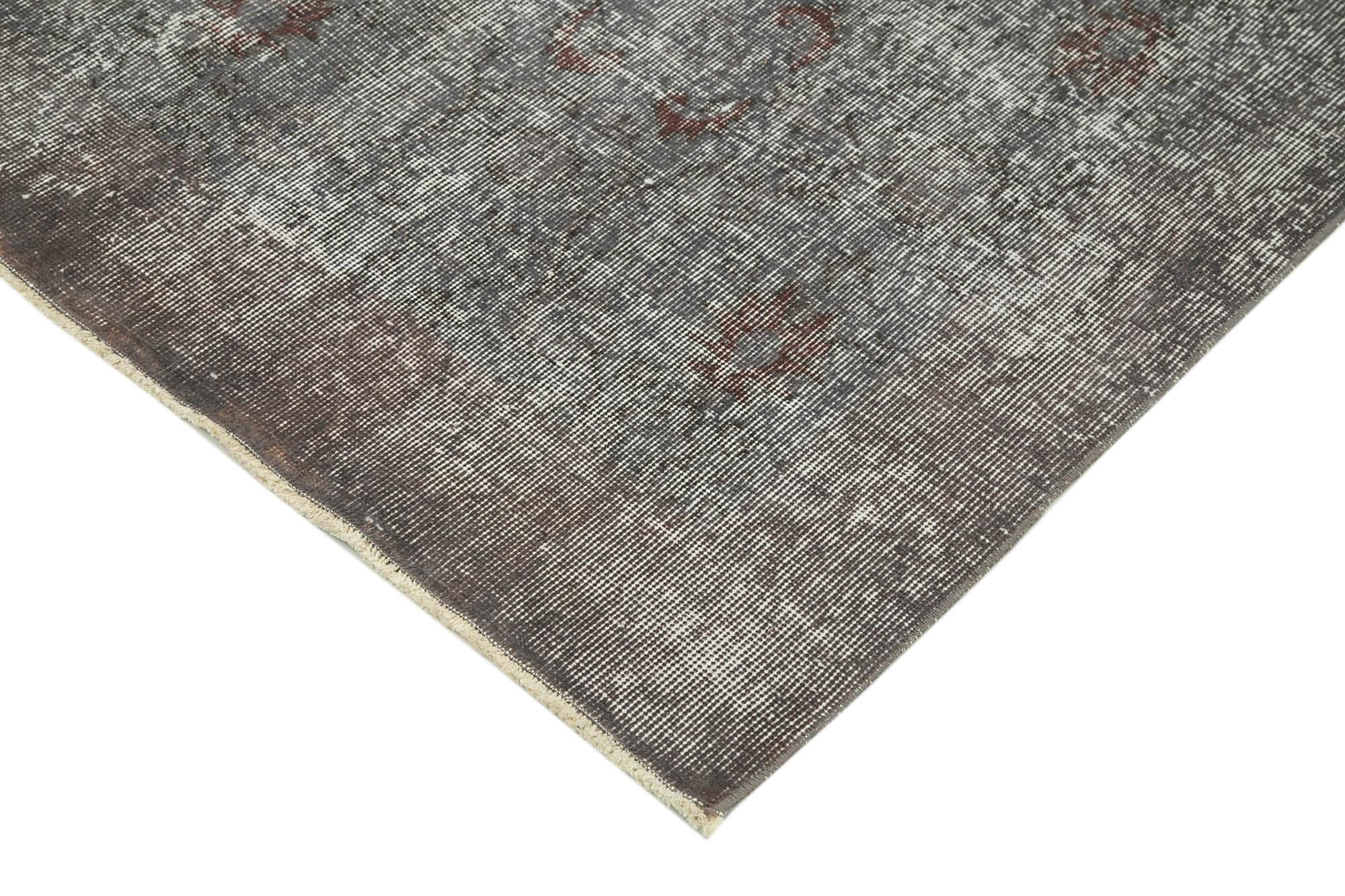 5 x 8 Grey Overdyed Rug - 3693