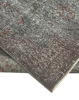 5 x 8 Grey Overdyed Rug - 3693