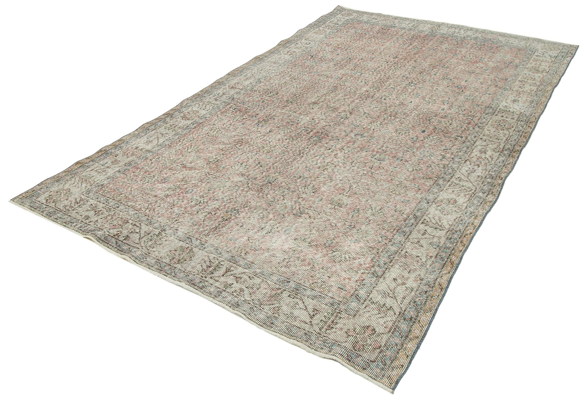 5 x 9 Grey Overdyed Rug - 3694