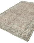 5 x 9 Grey Overdyed Rug - 3694