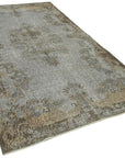 5 x 9 Grey Overdyed Rug - 3695