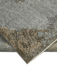 5 x 9 Grey Overdyed Rug - 3695