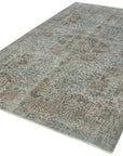 6 x 9 Grey Overdyed Rug - 3696