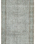 5 x 8 Grey Overdyed Rug - 3697