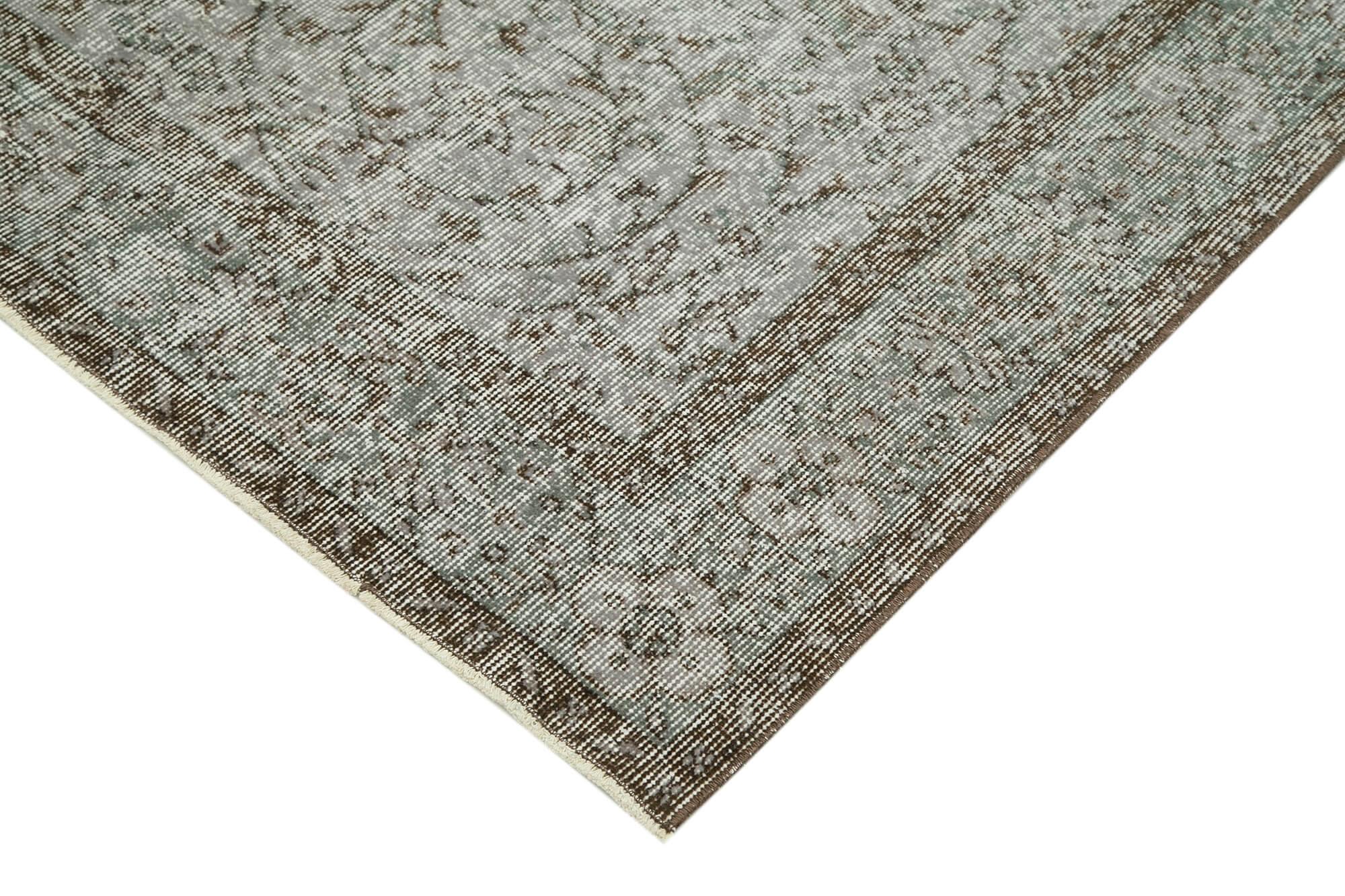 5 x 8 Grey Overdyed Rug - 3697