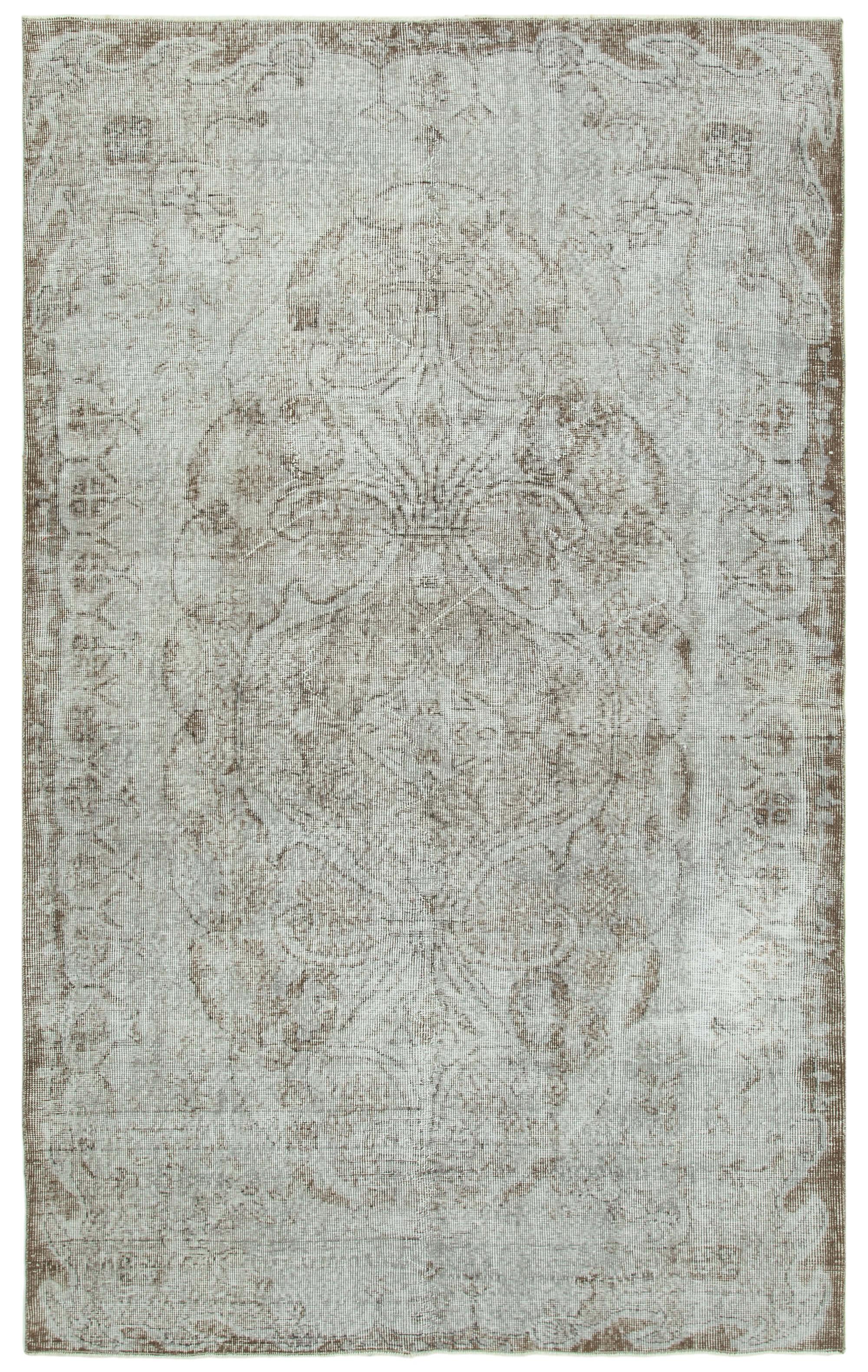 5 x 8 Grey Overdyed Rug - 3698