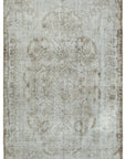 5 x 8 Grey Overdyed Rug - 3698