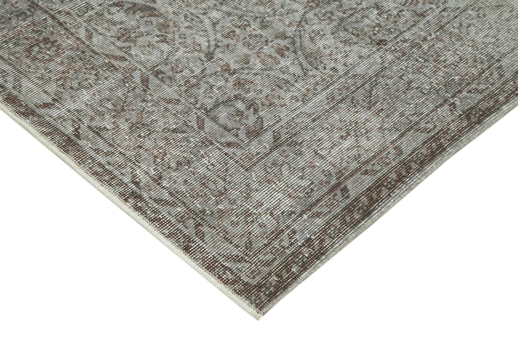 5 x 9 Grey Overdyed Rug - 3699