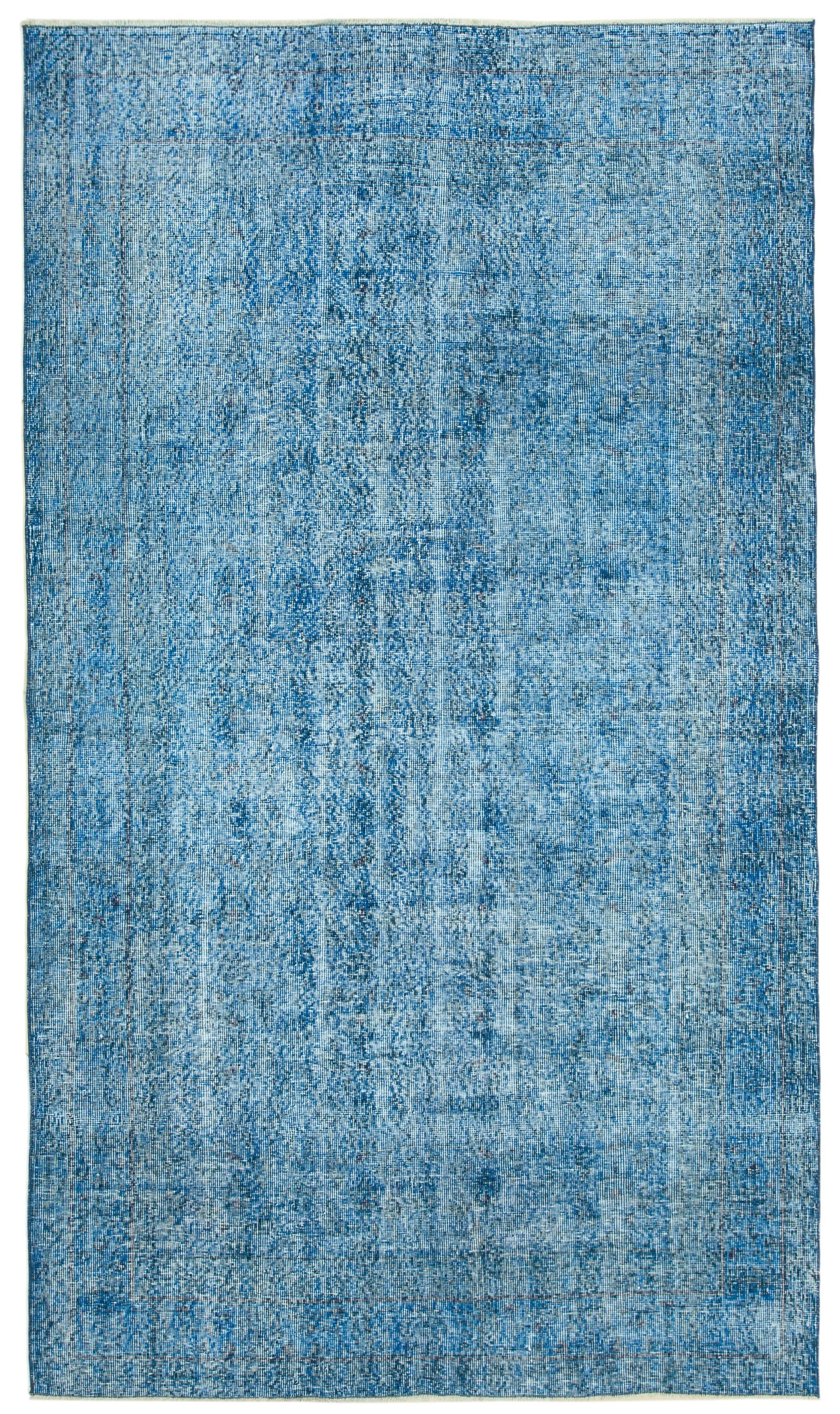 5 x 9 Blue Overdyed Rug - 3701