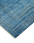 5 x 9 Blue Overdyed Rug - 3701