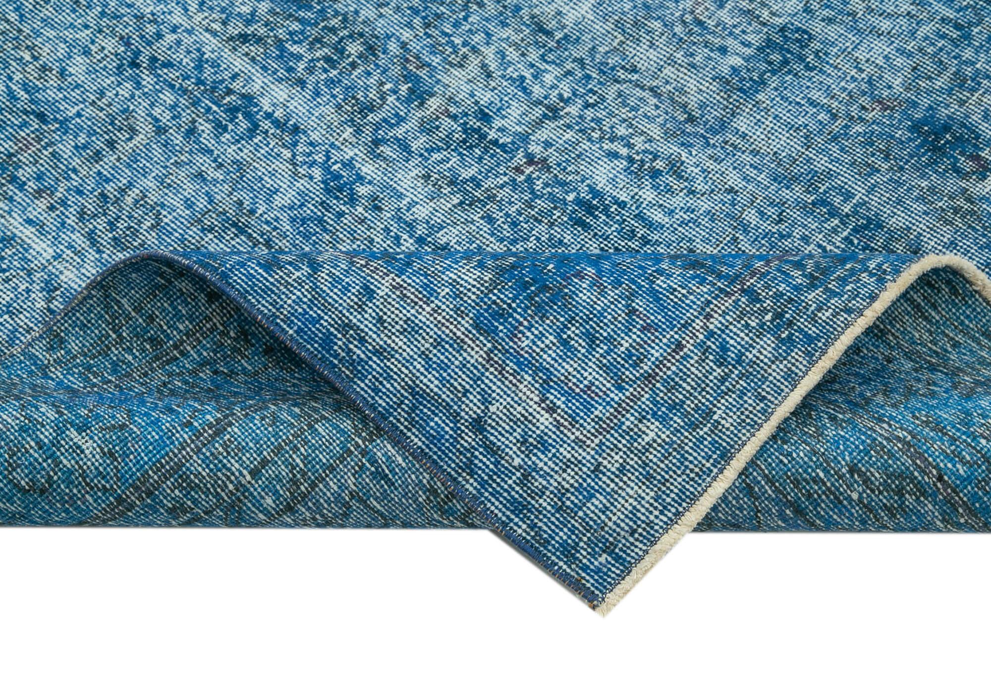 5 x 9 Blue Overdyed Rug - 3701