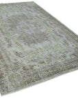 6 x 9 Grey Overdyed Rug - 3702