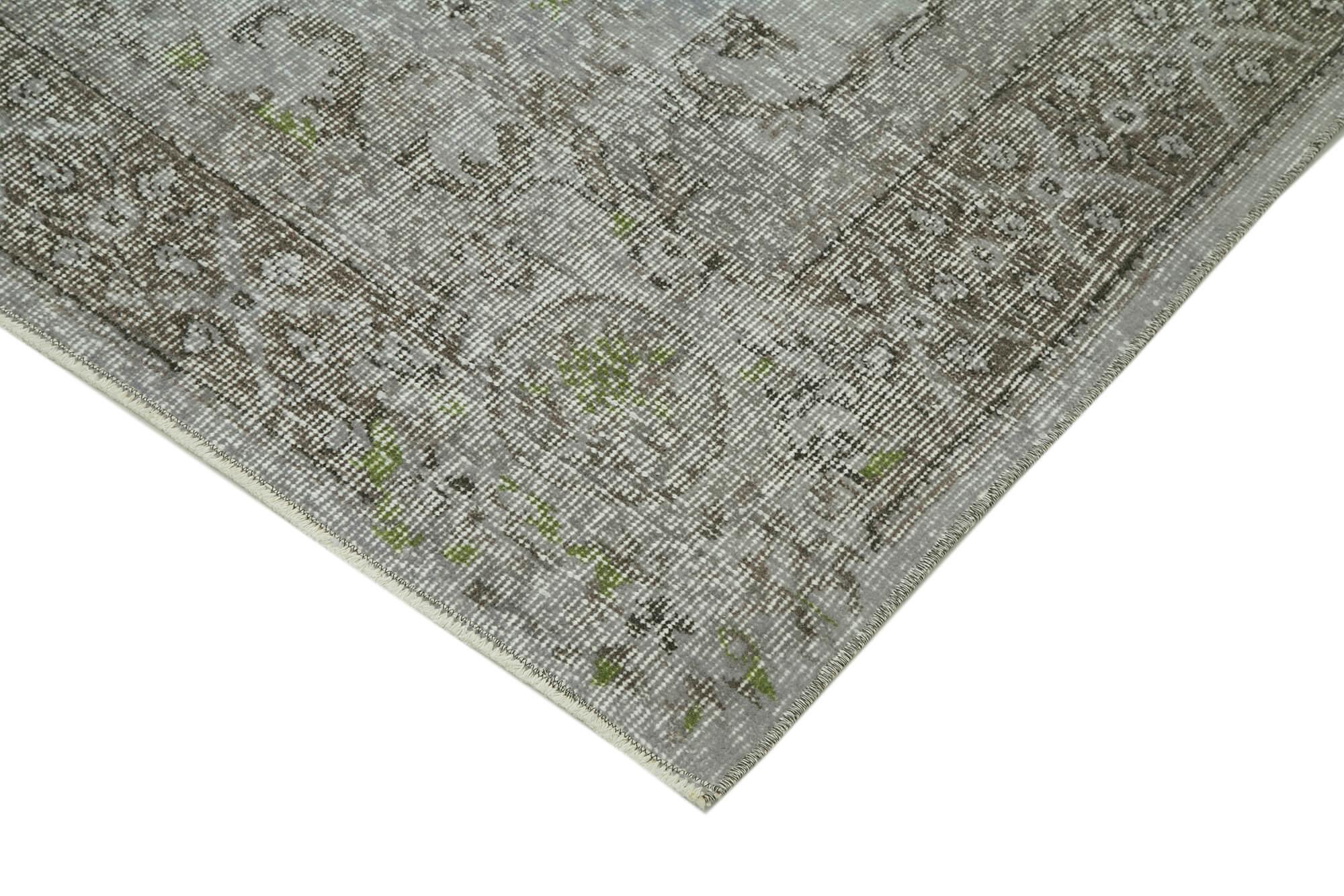 6 x 9 Grey Overdyed Rug - 3702