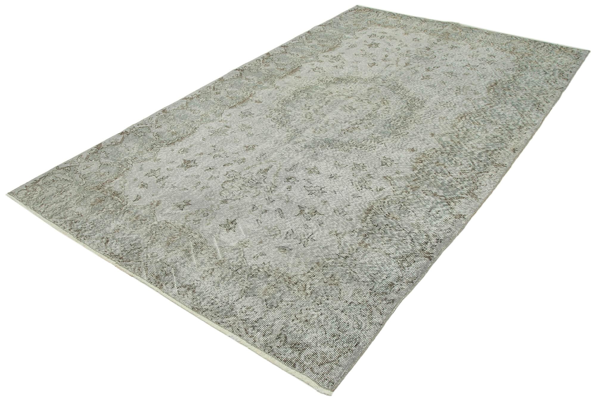 5 x 9 Grey Overdyed Rug - 3703