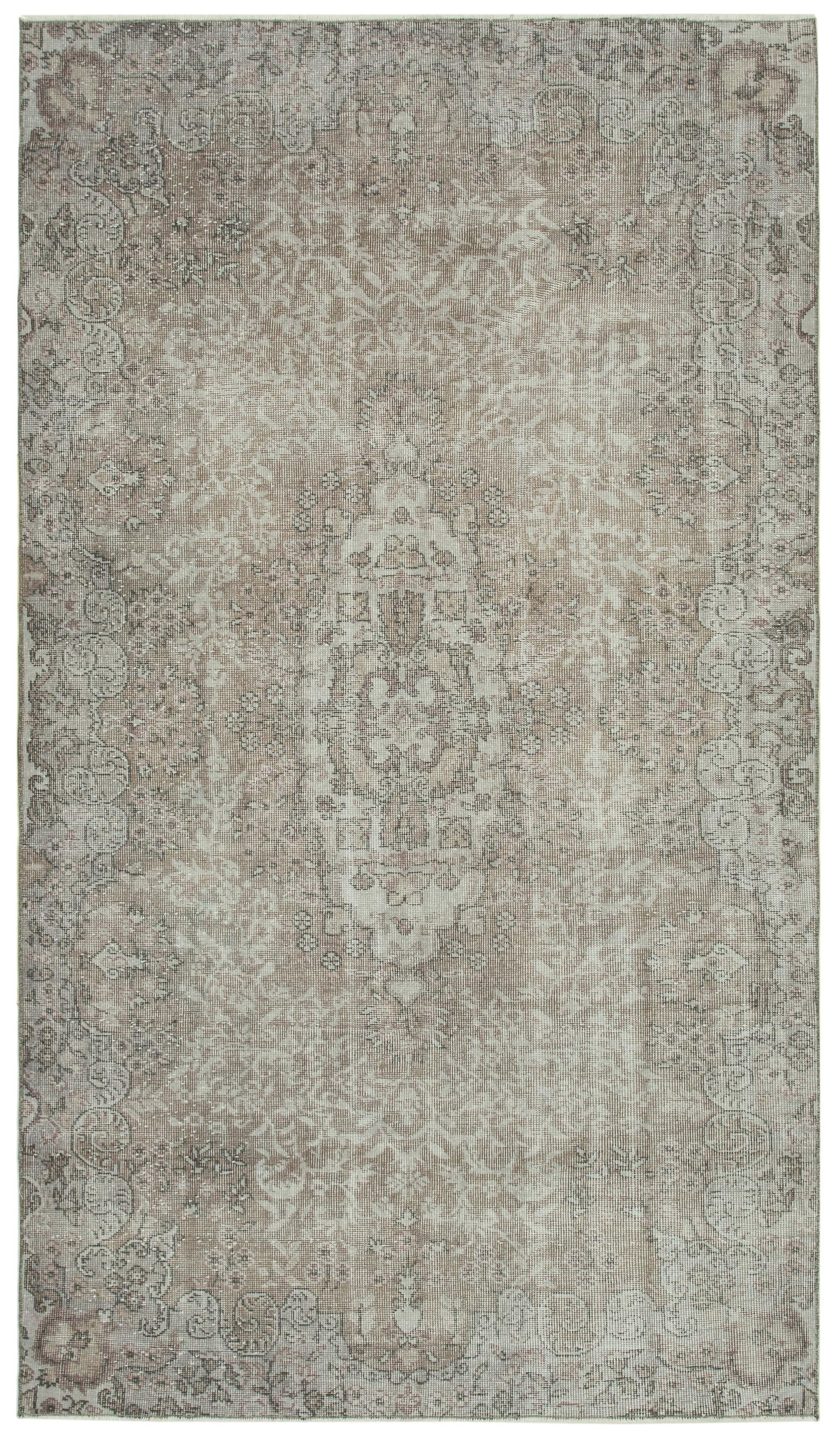 5 x 9 Grey Overdyed Rug - 3704