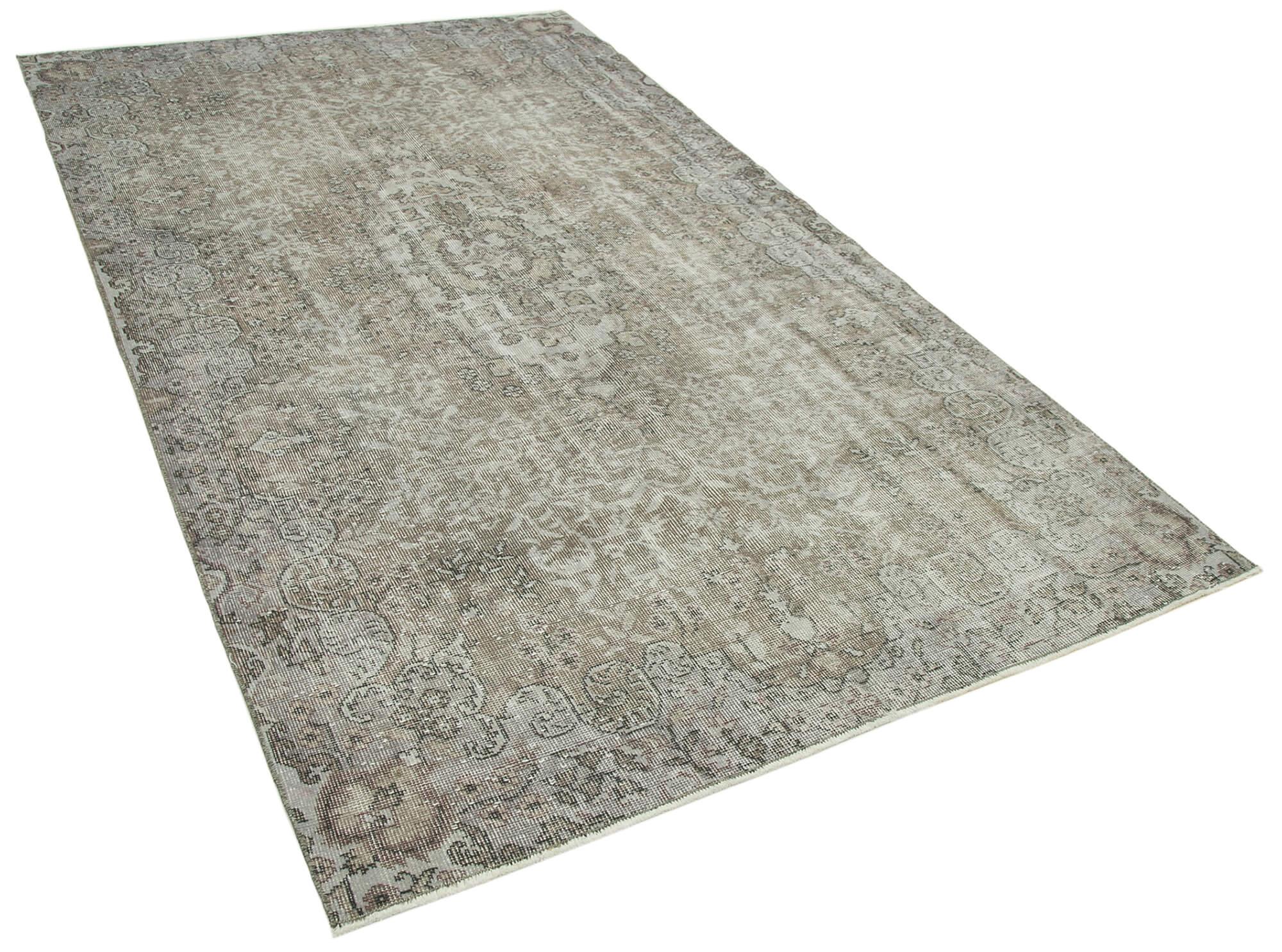 5 x 9 Grey Overdyed Rug - 3704