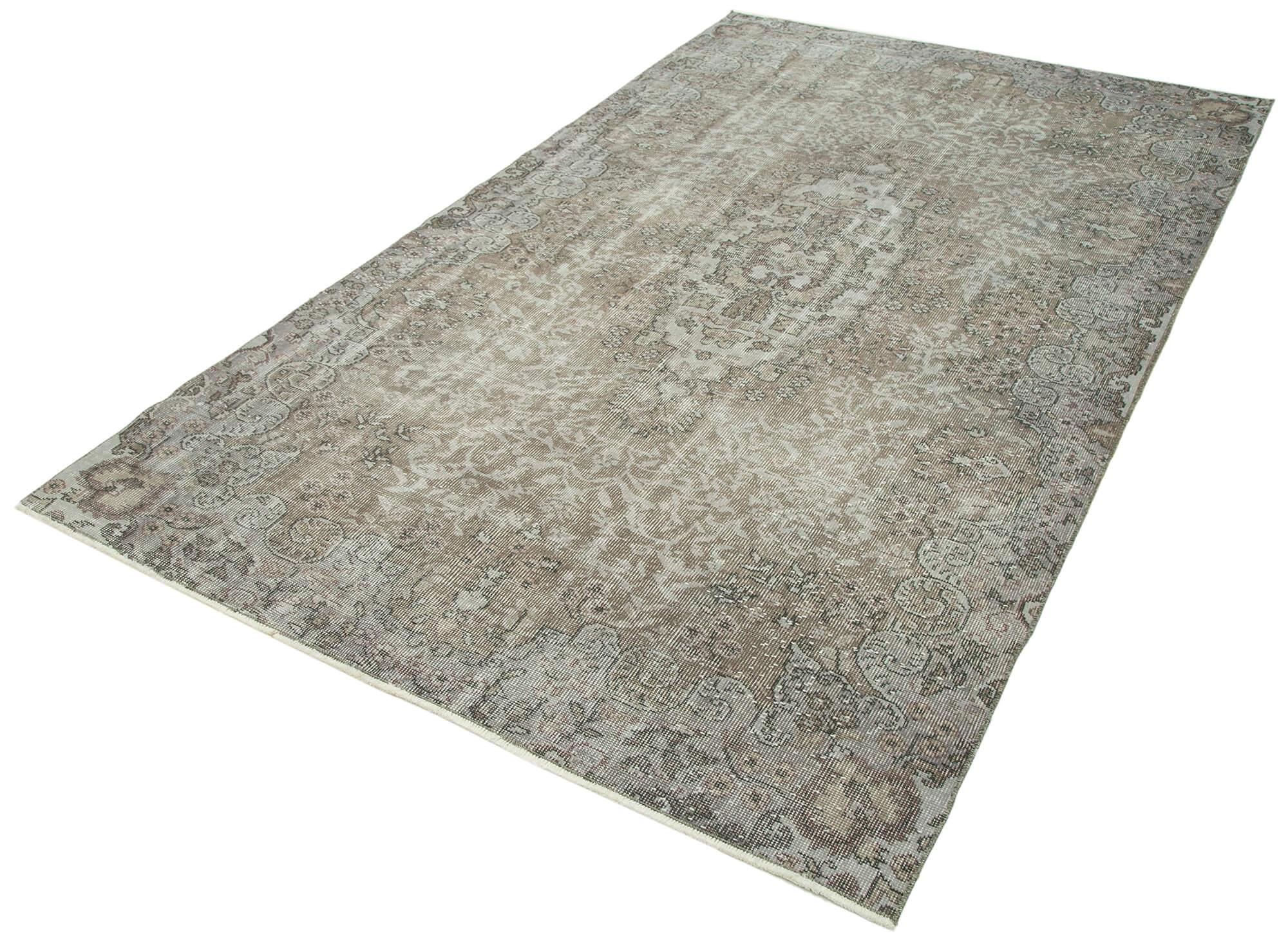 5 x 9 Grey Overdyed Rug - 3704