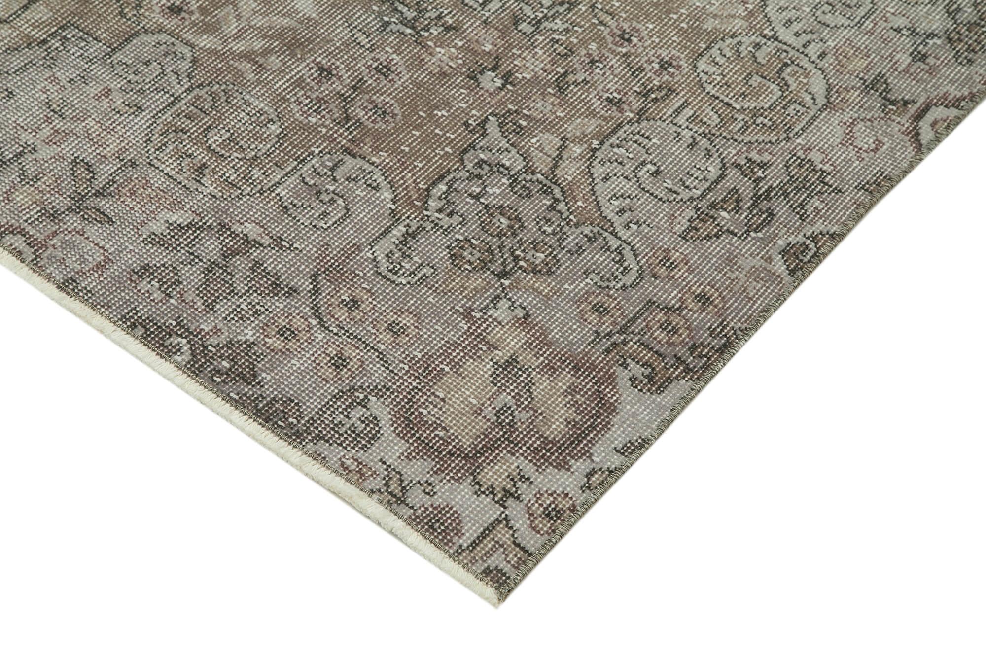 5 x 9 Grey Overdyed Rug - 3704