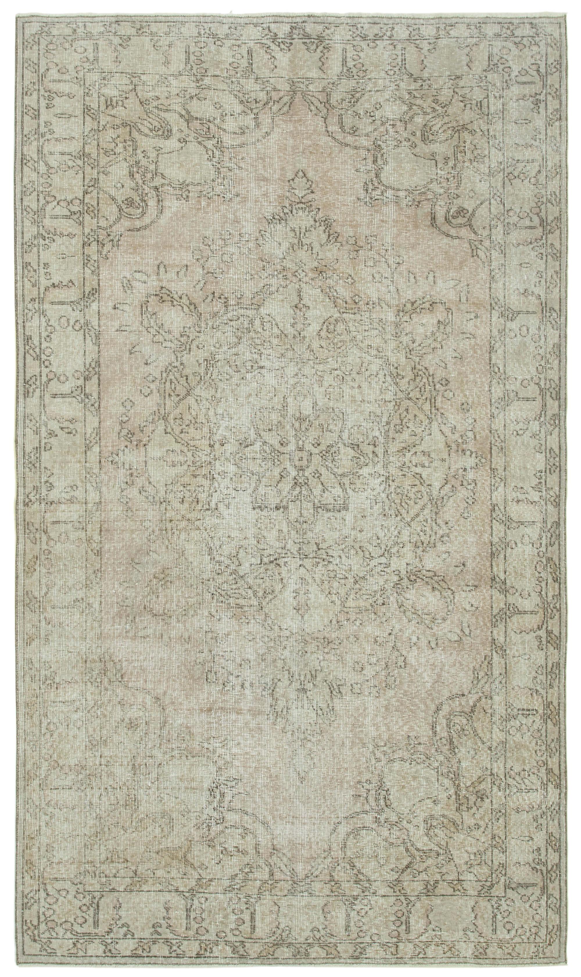 5 x 8 Grey Overdyed Rug - 3709