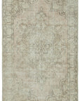 5 x 8 Grey Overdyed Rug - 3709