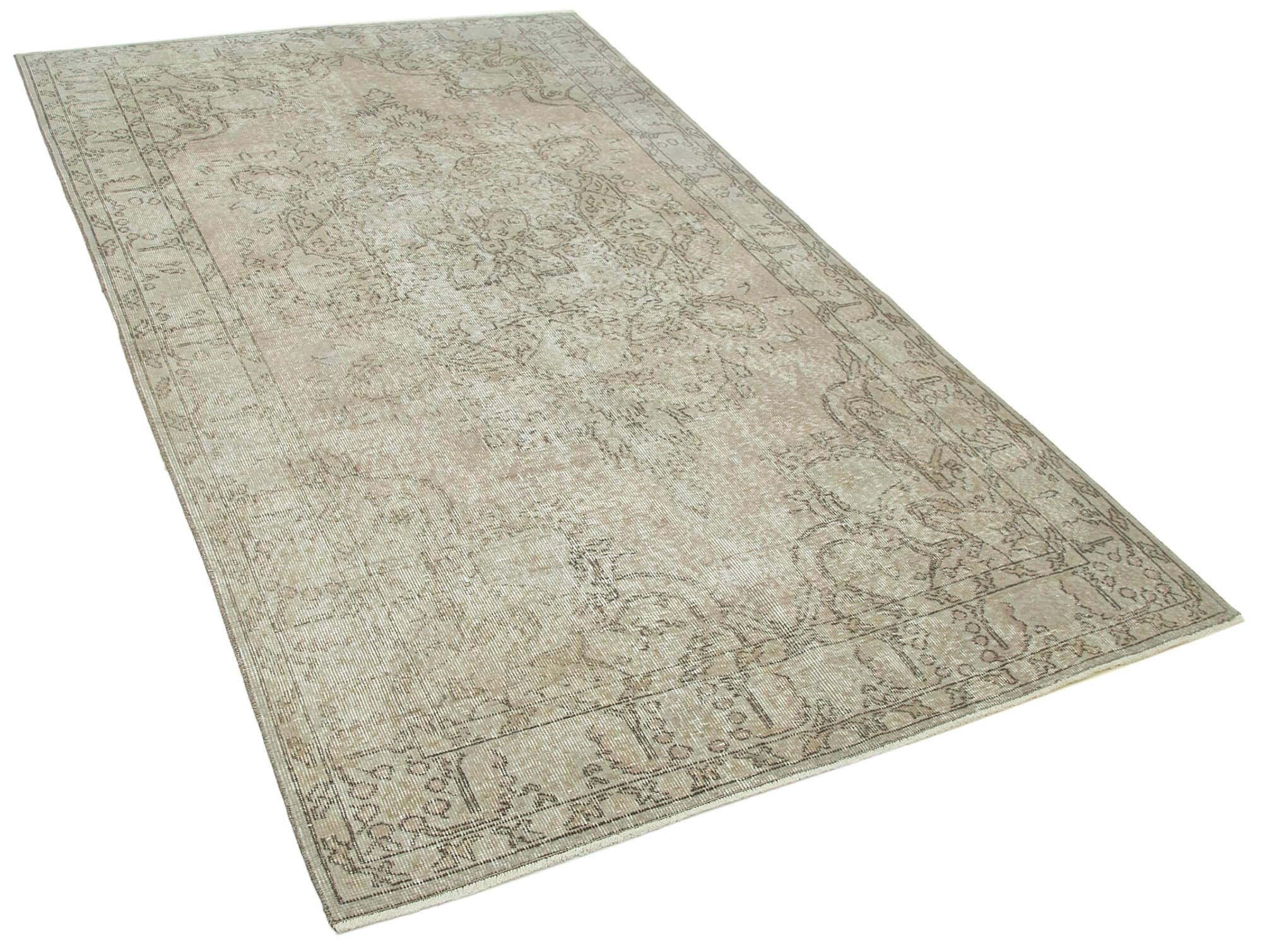 5 x 8 Grey Overdyed Rug - 3709