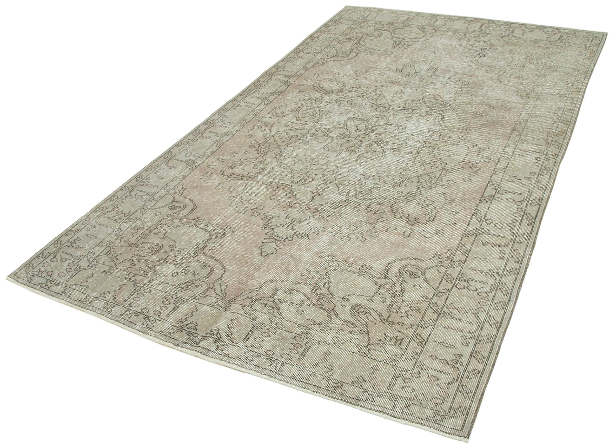 5 x 8 Grey Overdyed Rug - 3709