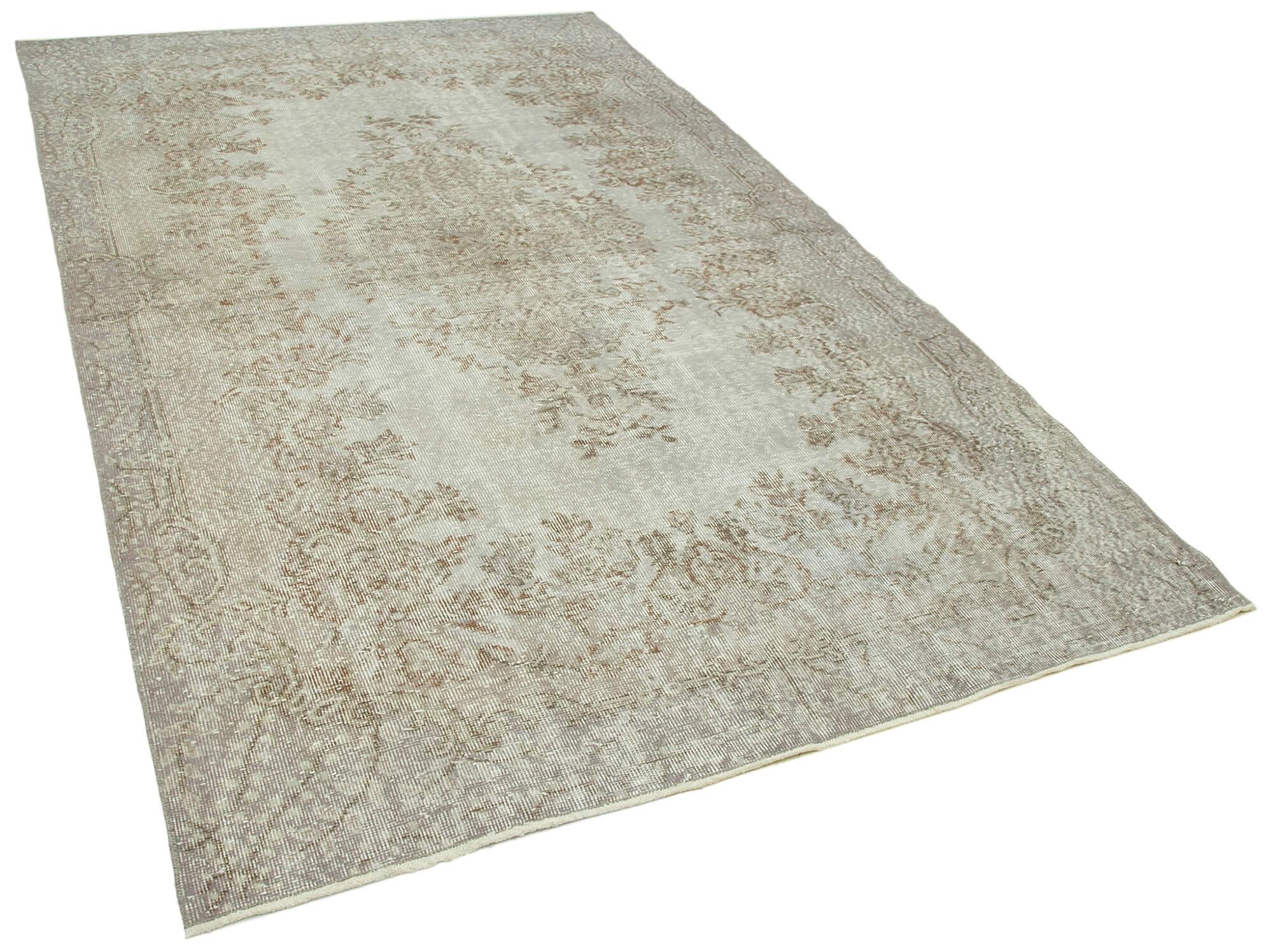 6 x 9 Grey Overdyed Rug - 3710