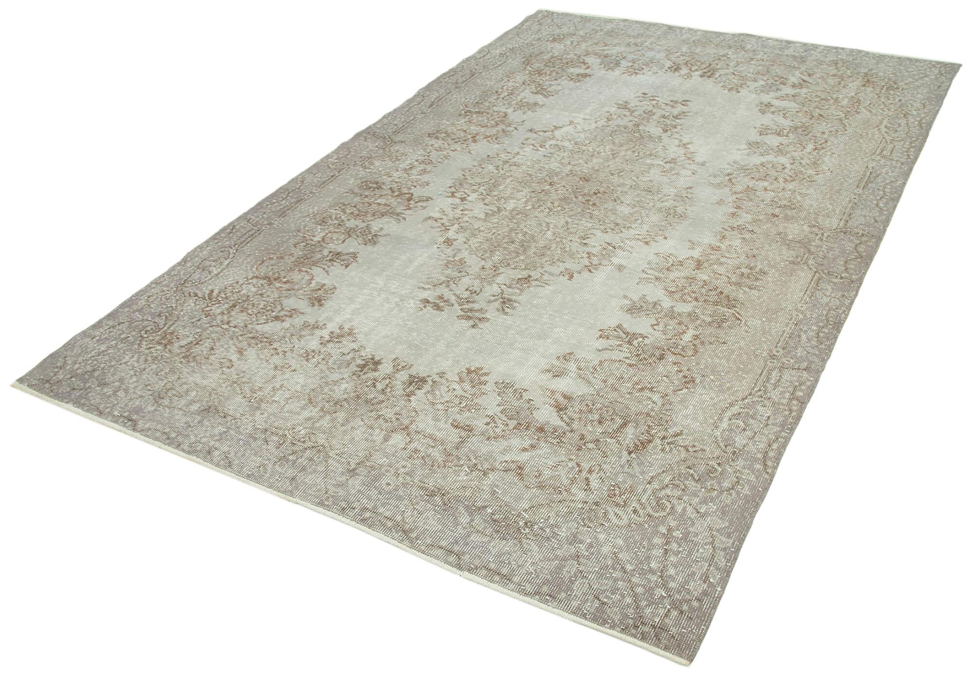 6 x 9 Grey Overdyed Rug - 3710