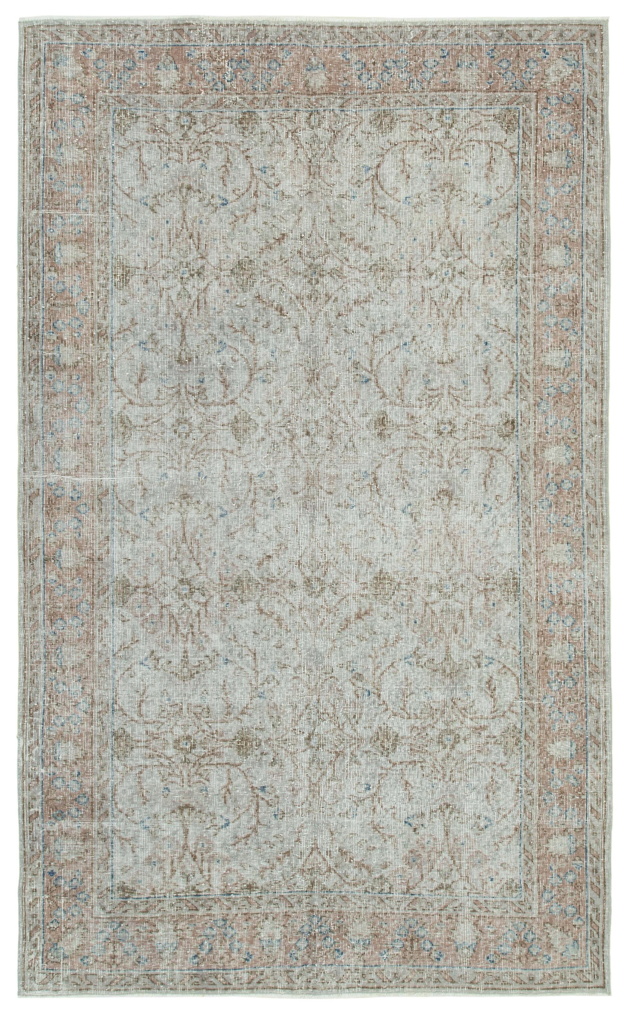 5 x 9 Grey Overdyed Rug - 3712