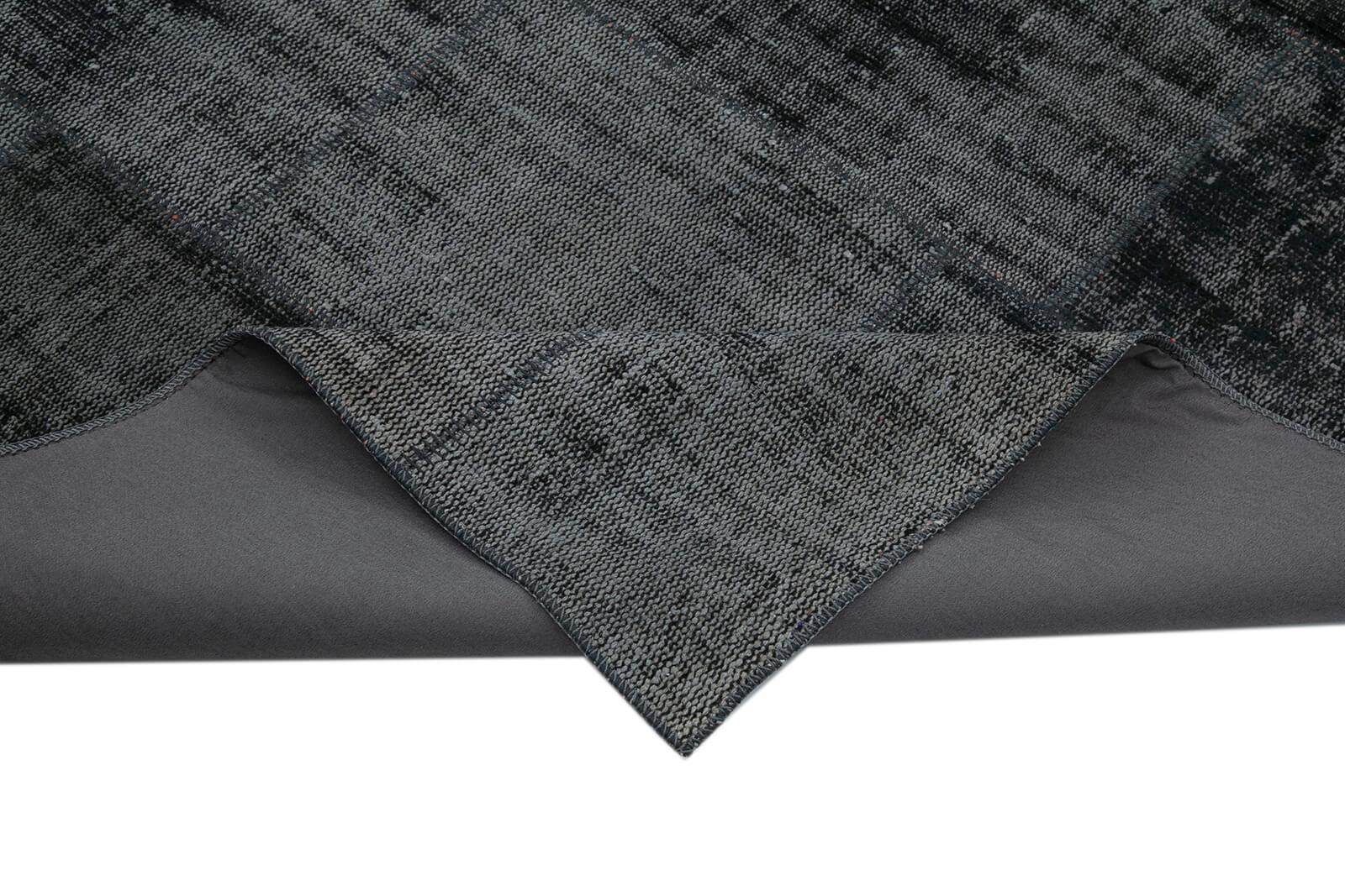 8 x 12 Black Patchwork Rug- 3753