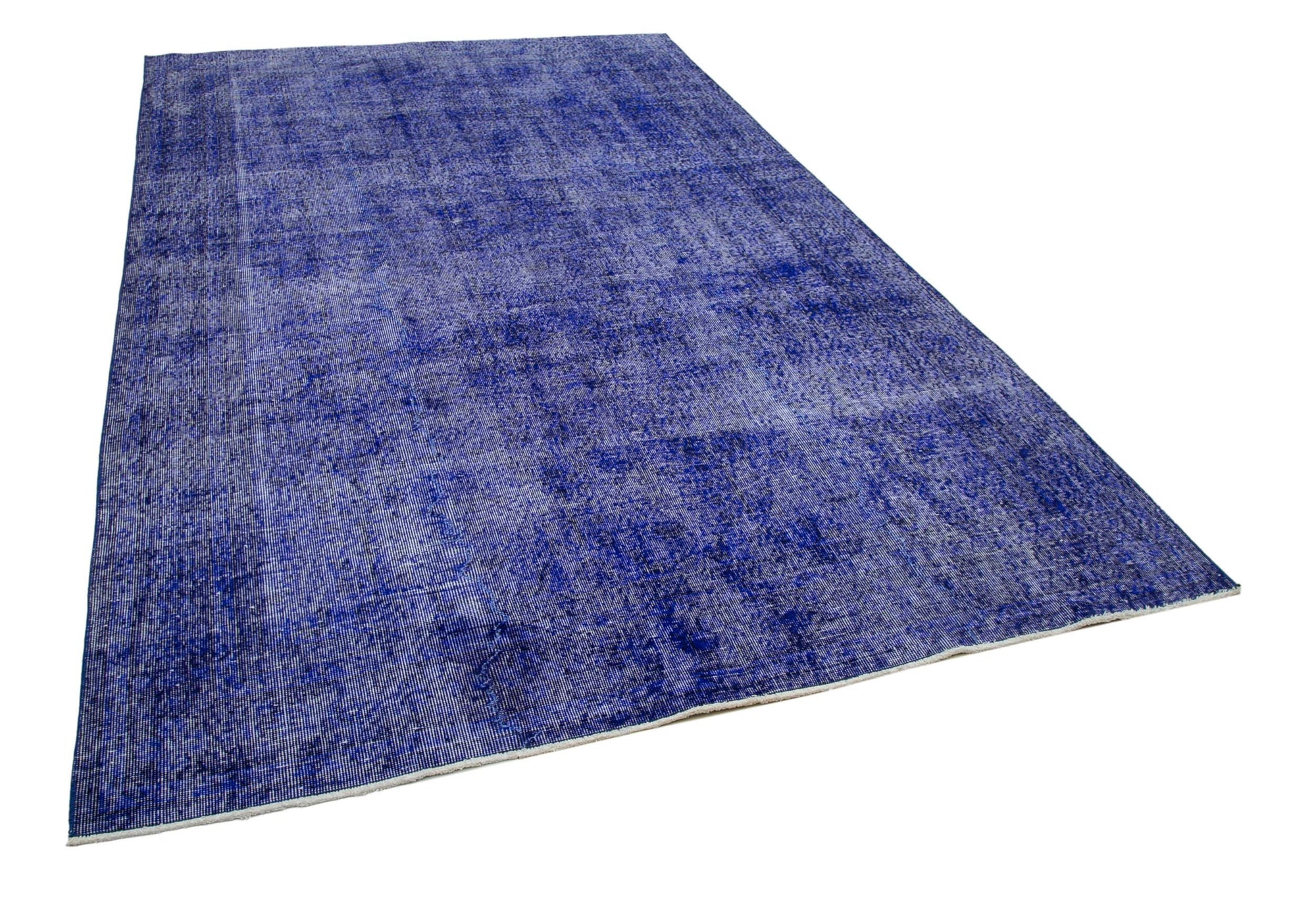 7 x 11 Blue Overdyed Rug - 3801