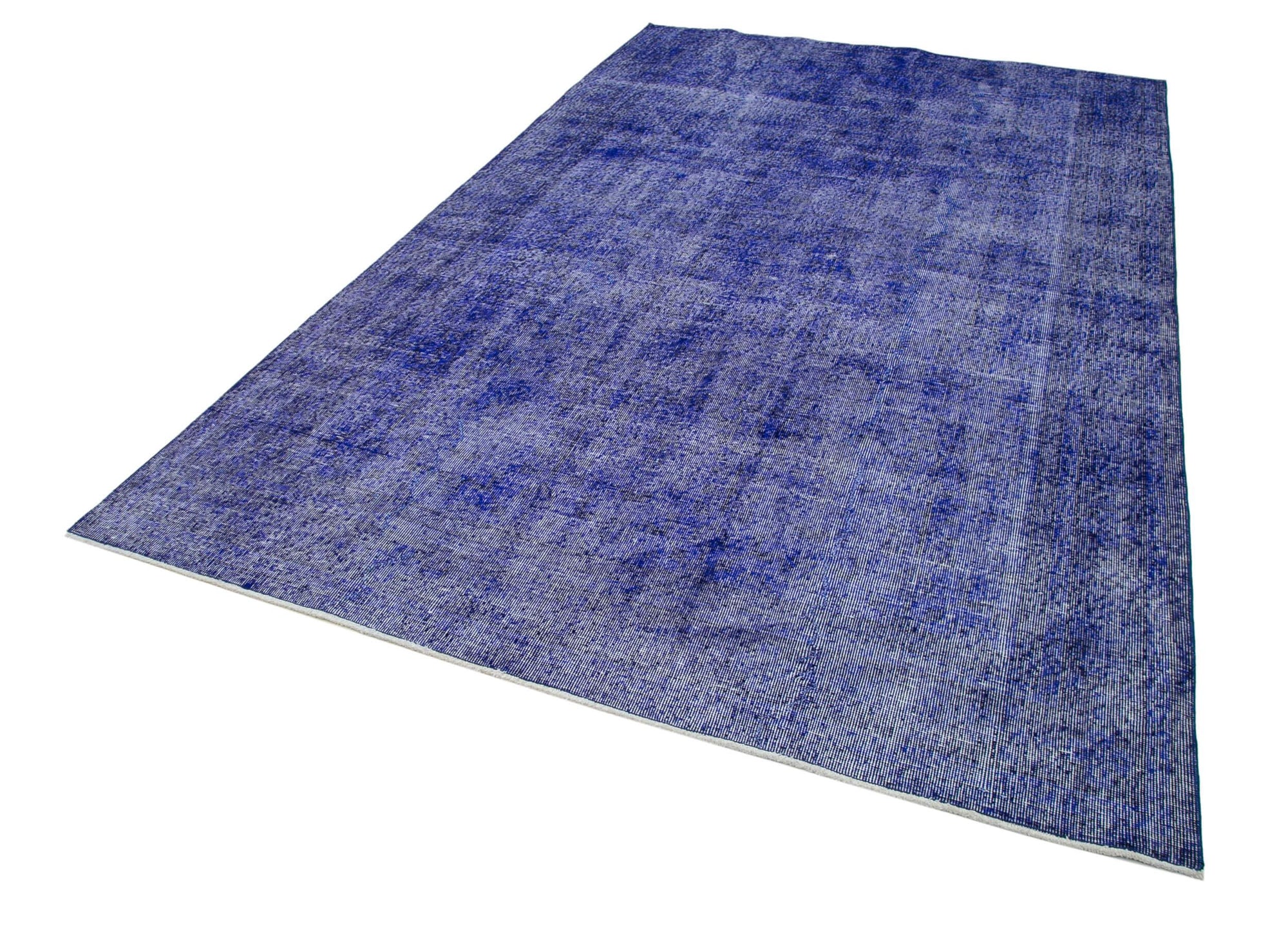 7 x 11 Blue Overdyed Rug - 3801