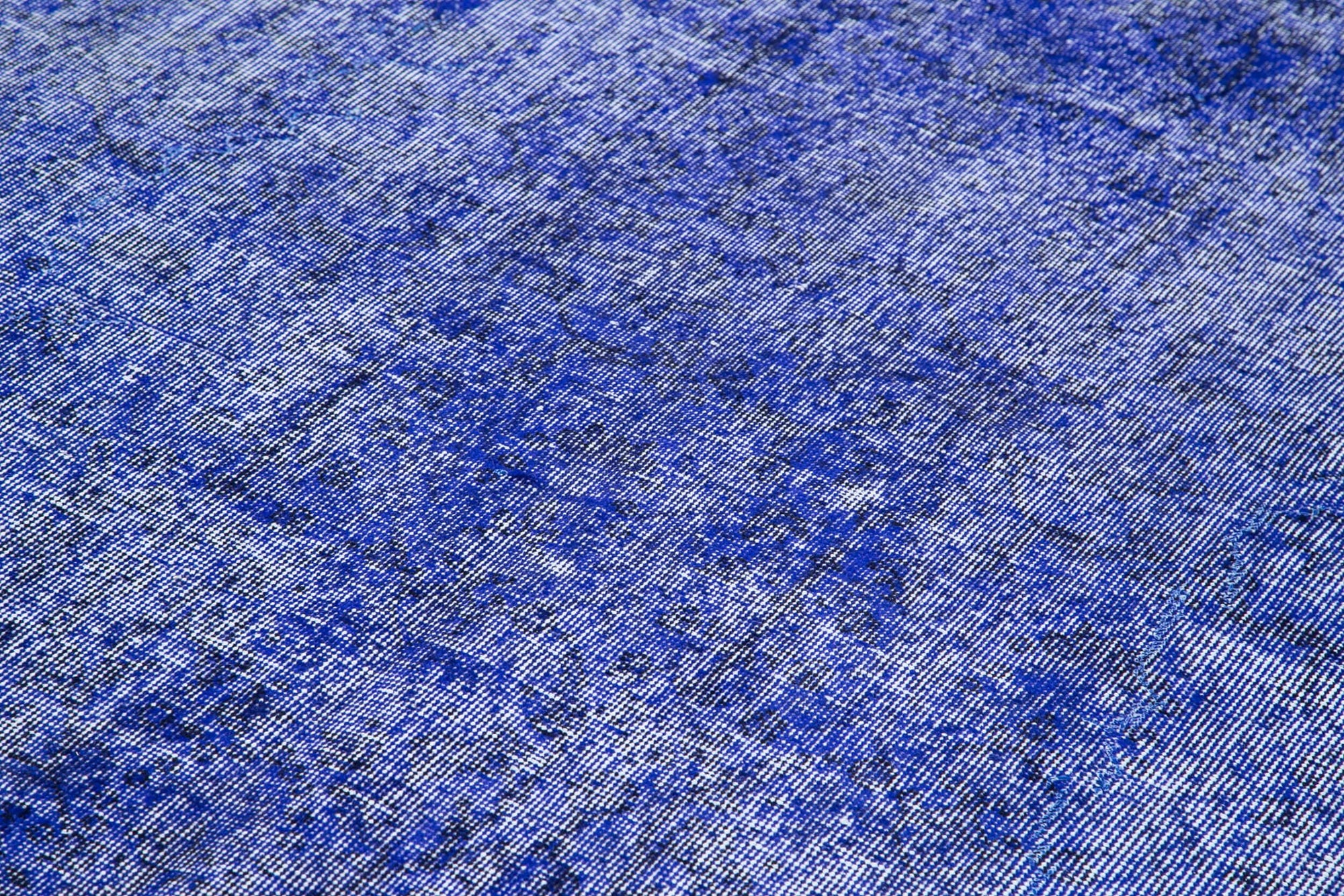 7 x 11 Blue Overdyed Rug - 3801