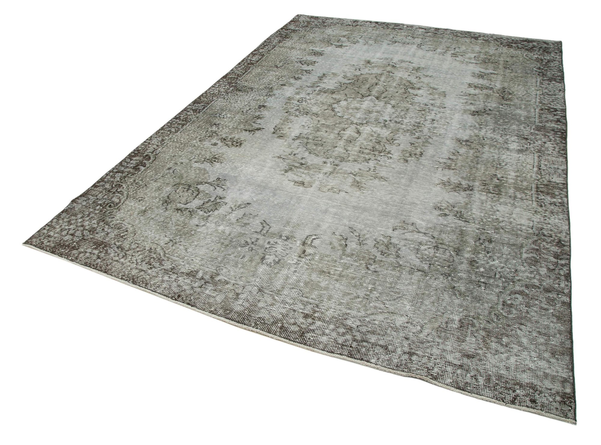 7 x 10 Grey Overdyed Rug - 3802