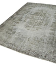 7 x 10 Grey Overdyed Rug - 3802