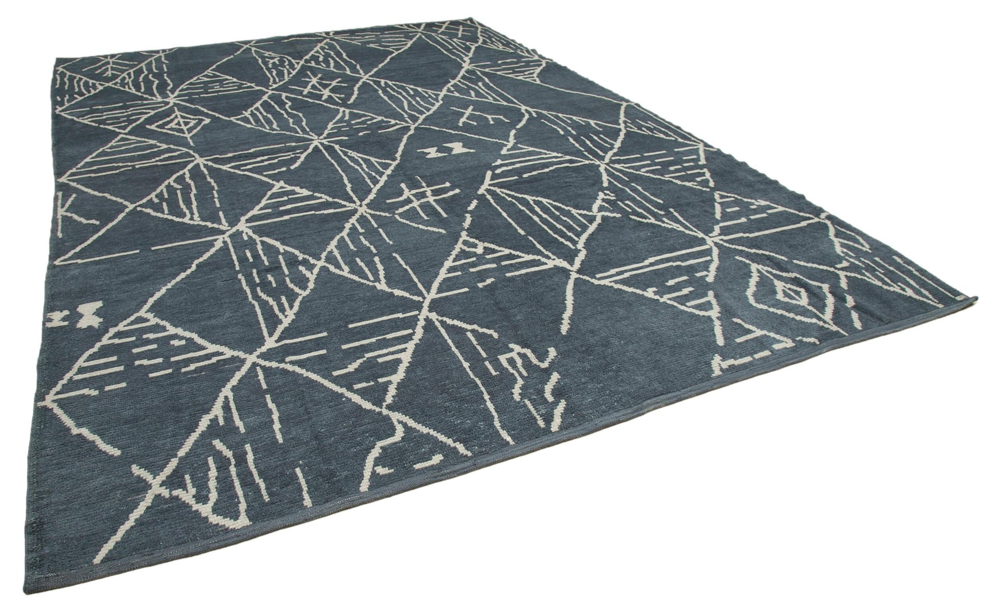 10 x 14 Grey Moroccan Rug - 4015