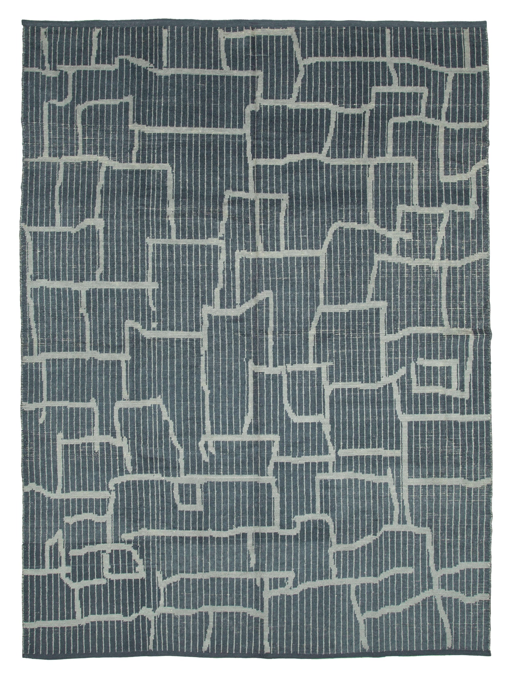 9 x 12 Grey Moroccan Rug - 4014