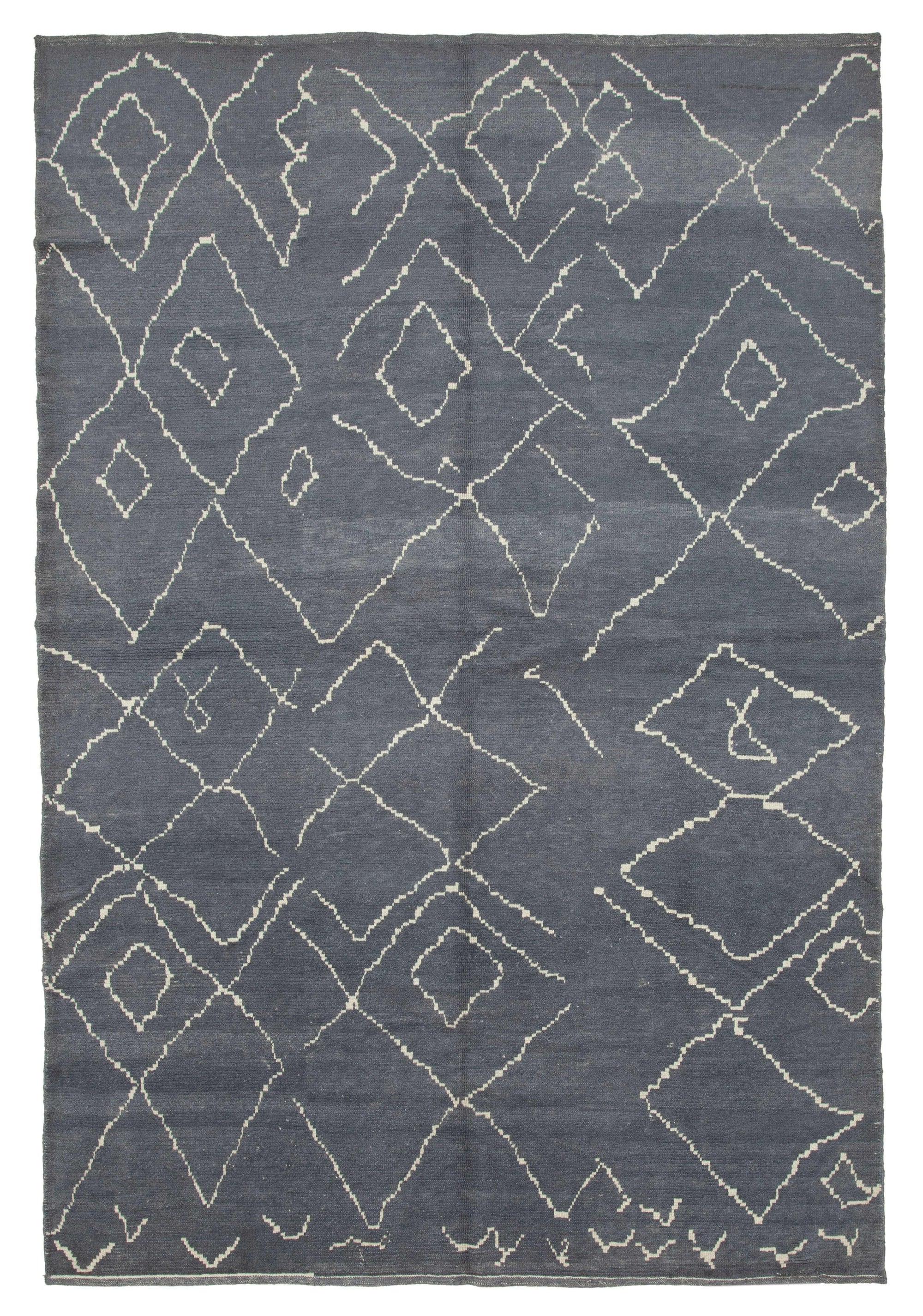 8 x 12 Grey Moroccan Rug - 4011