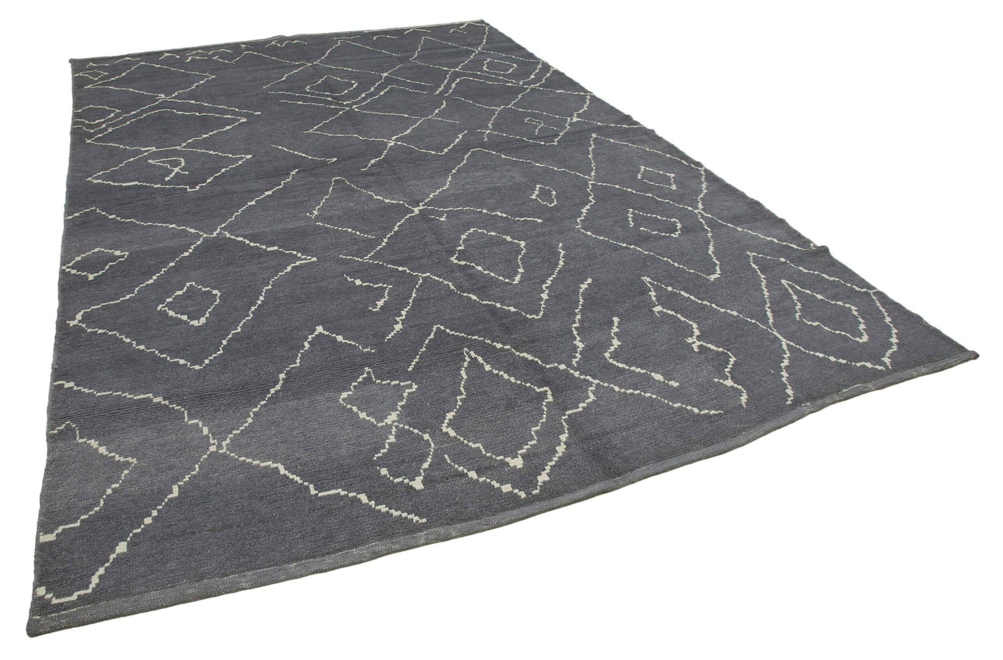 8 x 12 Grey Moroccan Rug - 4011