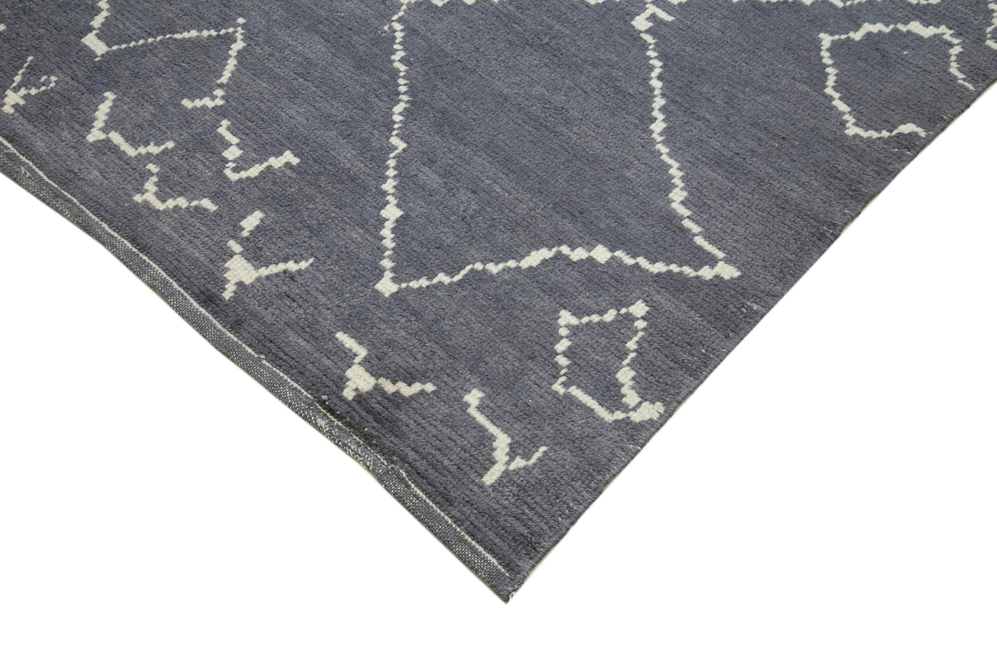 8 x 12 Grey Moroccan Rug - 4011