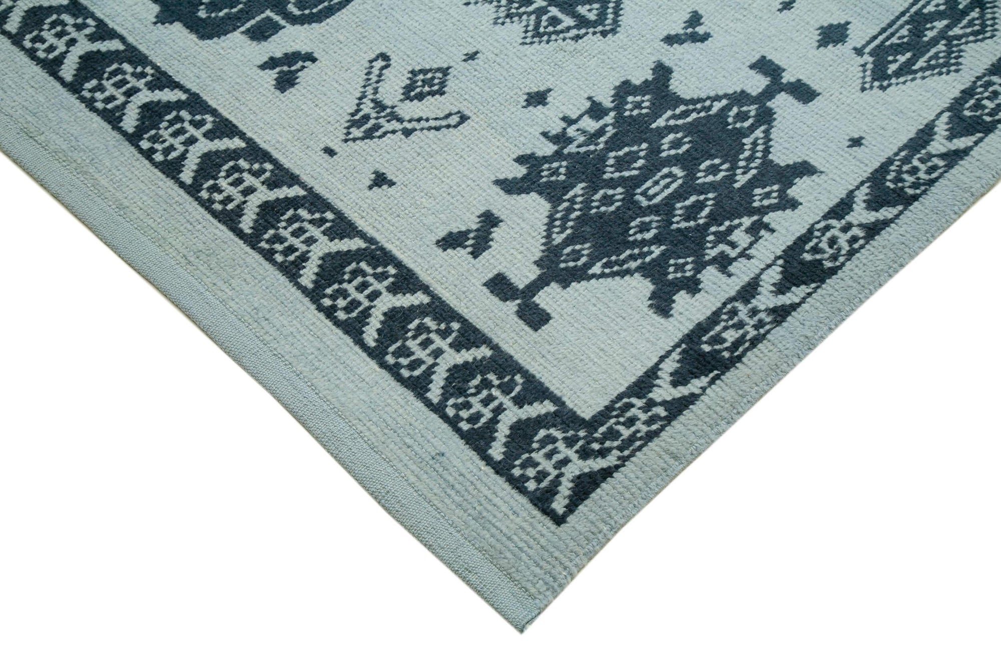 10 x 14 Blue Moroccan Rug - 4010