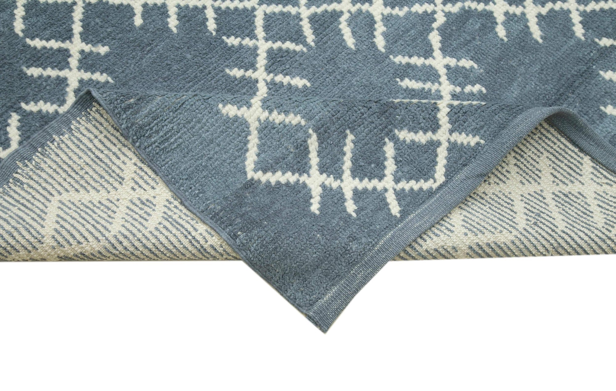 9 x 12 Blue Moroccan Rug - 4001