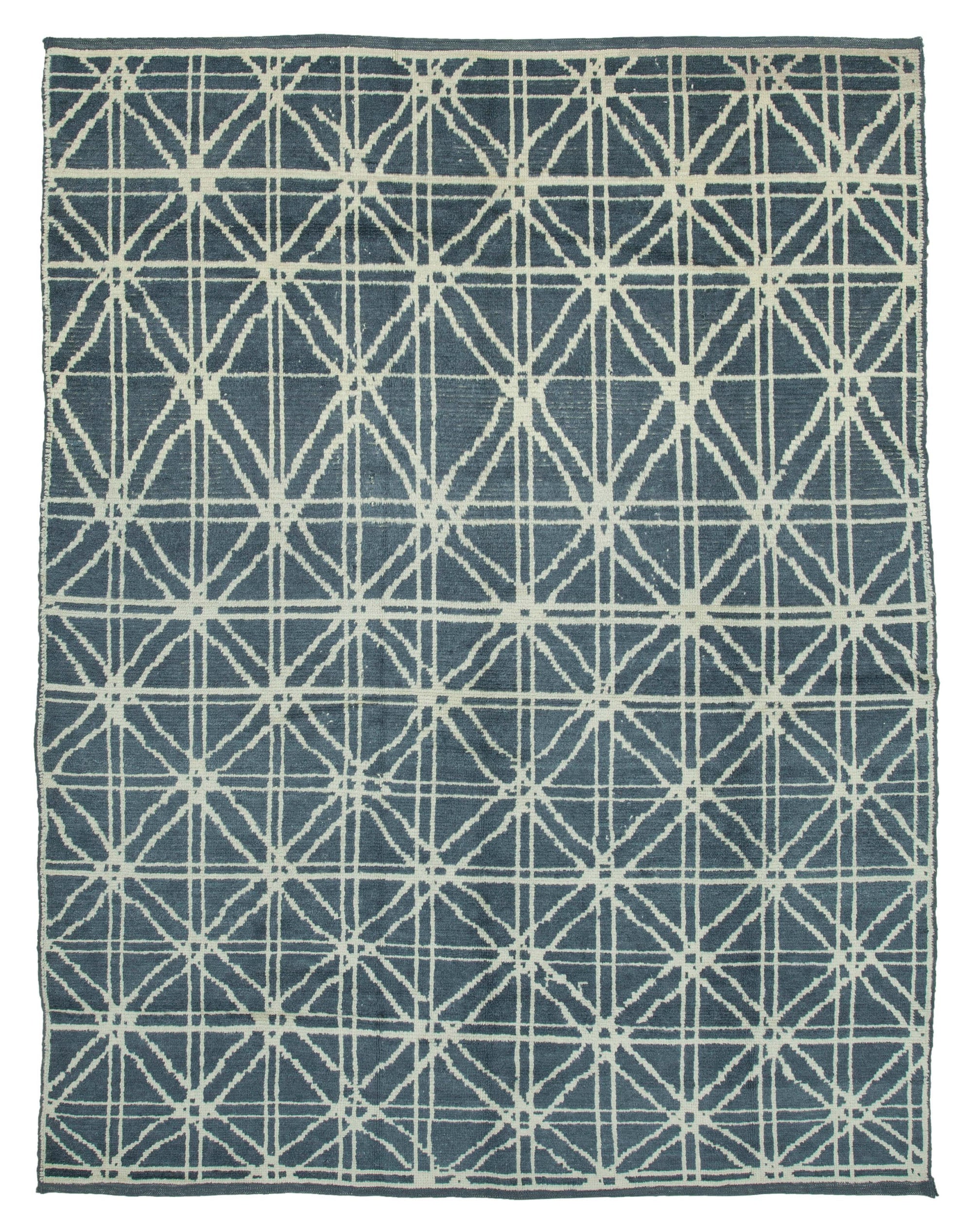 8 x 10 Grey Moroccan Rug - 3998