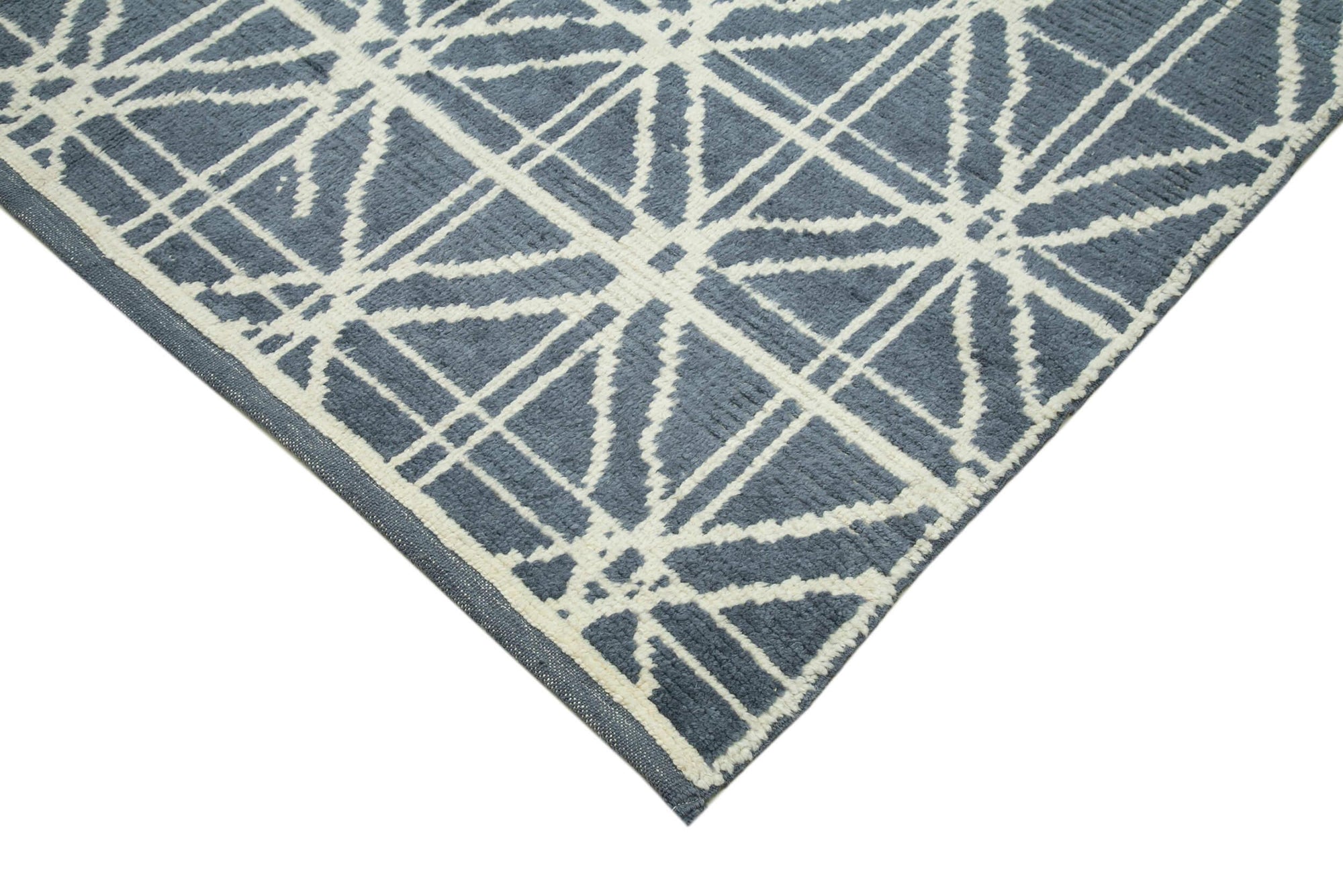 8 x 10 Grey Moroccan Rug - 3998