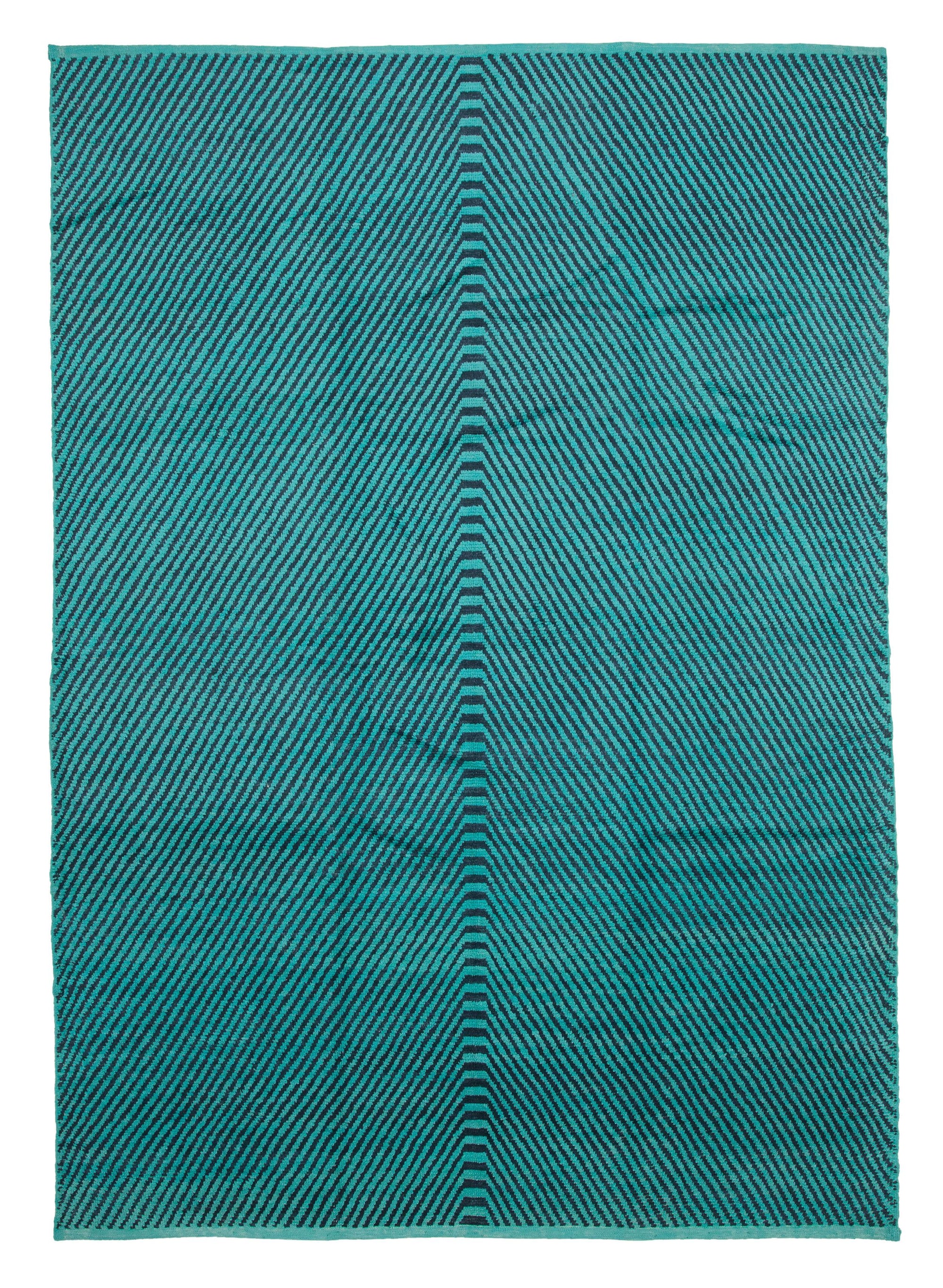 9 x 12 Turquoise Moroccan Rug - 3995