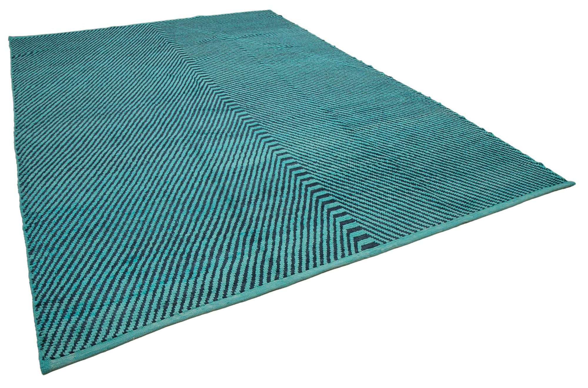 9 x 12 Turquoise Moroccan Rug - 3995