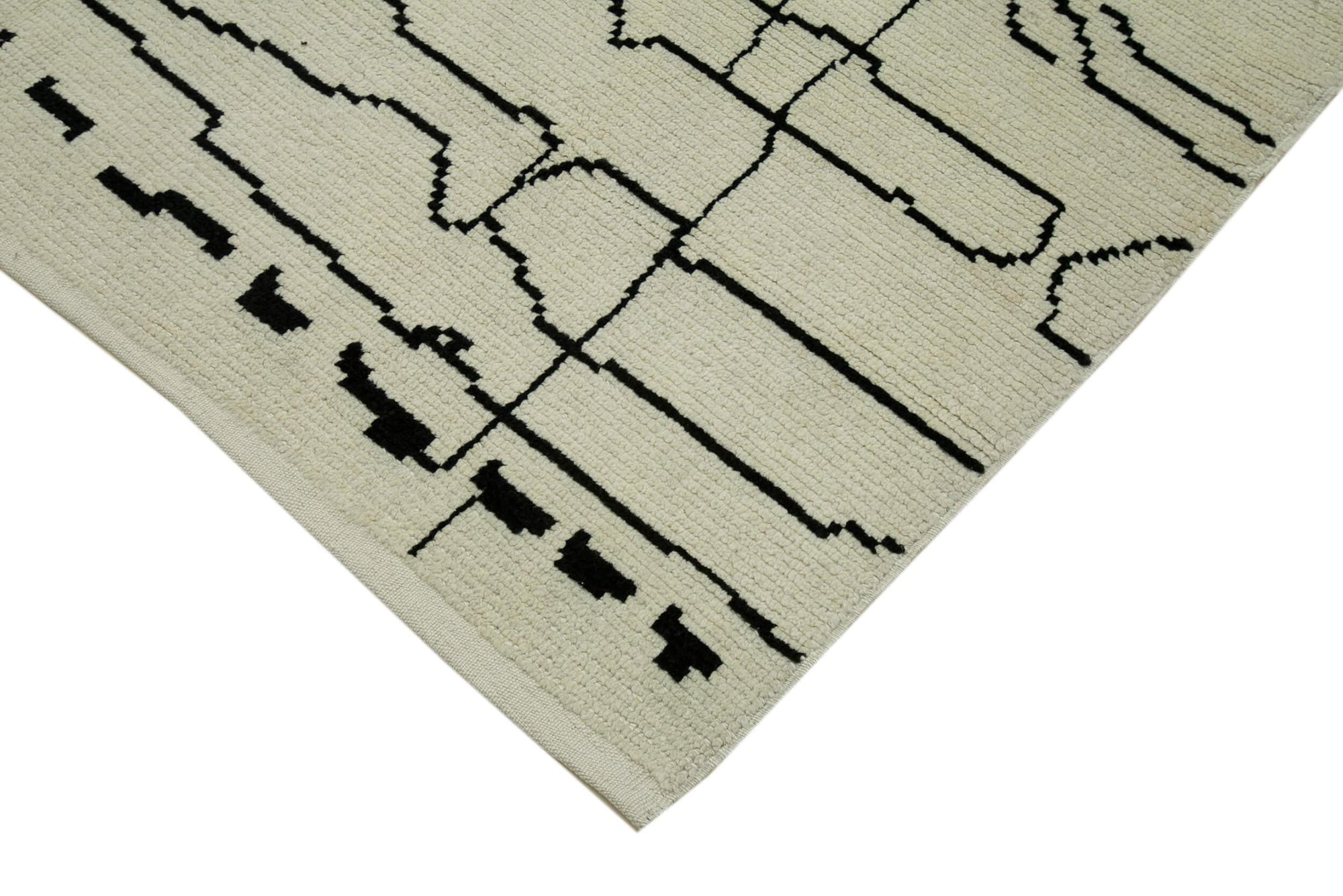 6 x 10 Beige Moroccan Rug - 3993